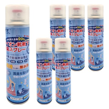 DUER 杜爾德澳 銀離子鞋襪除臭噴霧  6罐  360ml