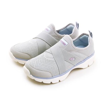 【LOTTO】女 輕量樂活健走鞋 EASY WEAR系列 灰藍紫 5688