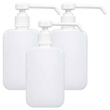日本 echo 液體壓罐 500ml  3個  白色 + 霧透明