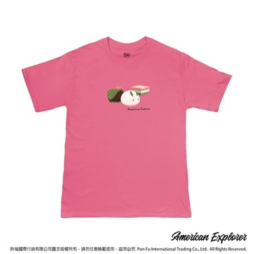 American Explorer 美國探險家 印花T恤(客製商品無法退換) 圓領 美國棉 T-Shirt 獨家設計款 棉質 短袖 -和菓子