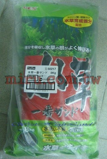 【西高地水族坊】日本五味GEX 黑土(粗粒)(活性底床)(8kg)(日本原裝進口)