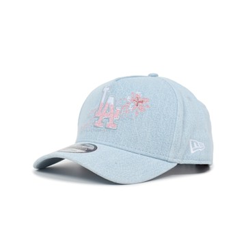 New Era 棒球帽 9AF FLORAL 藍 粉 940帽型 可調帽圍 洛杉磯道奇 LAD 櫻花 老帽 帽子 NE14499936