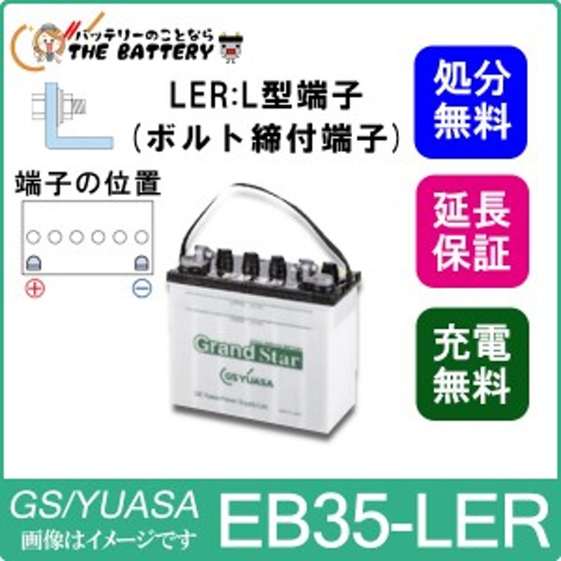 保証付 Eb35 Ler L形端子 ボルト締付端子 Ebグランドスターシリーズ 通販 Lineポイント最大1 0 Get Lineショッピング