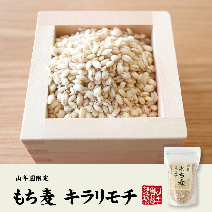 国産 もち麦 キラリモチ 500g×10袋セット 送料無料