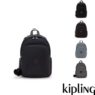 Kipling上方拉鍊後背包-DELIA(多款任選)FW25L1