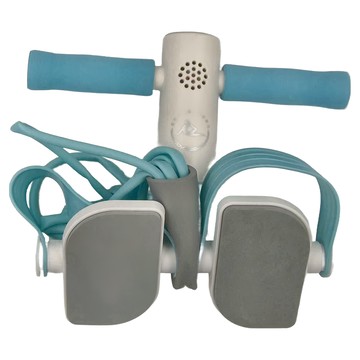 MICHAEL FITNESS 麥克健身 語音計數腳蹬拉力器 藍色 運動健身輔助  1個  (55 + 11.5) x 27cm