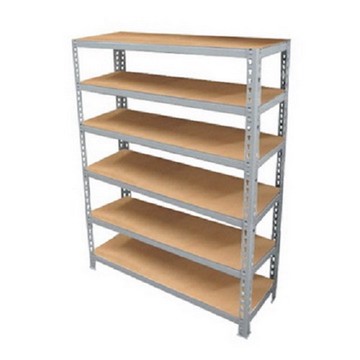 DIY  S-600型6層5格多用途角鋼架91X76X182