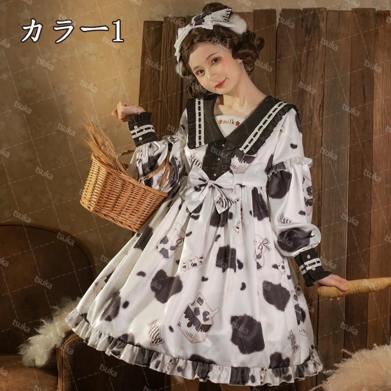 ロリータ MILK ジャンパースカート ワンピース ドレス ロリ レース