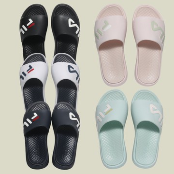 FILA 拖鞋 基本LOGO 足弓支撐 防水 厚底 運動拖鞋 男女 4S351Z-