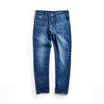 EDWIN｜加大碼｜男裝｜基本刷色窄管丹寧直筒褲