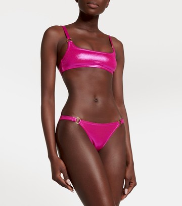 Melissa Odabash Bari metallic bikini top