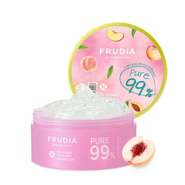 FRUDIA舒緩保濕凝凍300ml-蜜桃