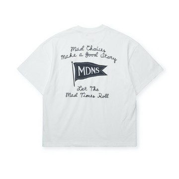 MADNESS EMBROIDERY PRINT TEE 余文樂同款
