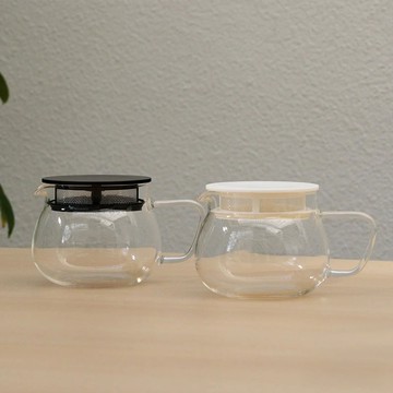《HARIO》茶乃丸茶壺 380ml 日本製 耐熱玻璃 附濾網茶壺 白黑 TPM-38-W TPM-38-B