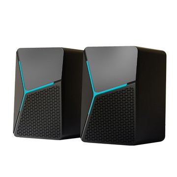 桌上電腦喇叭 UKKE 臺式筆記本家用有線小音箱 電腦喇叭 桌面USB迷你喇叭 重低音喇叭 電競音響 揚聲器 HiFi級揚聲器