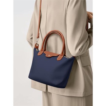 音樂家牛津布包新款復古手提斜挎包女通勤小托特包輕便百搭餃子包