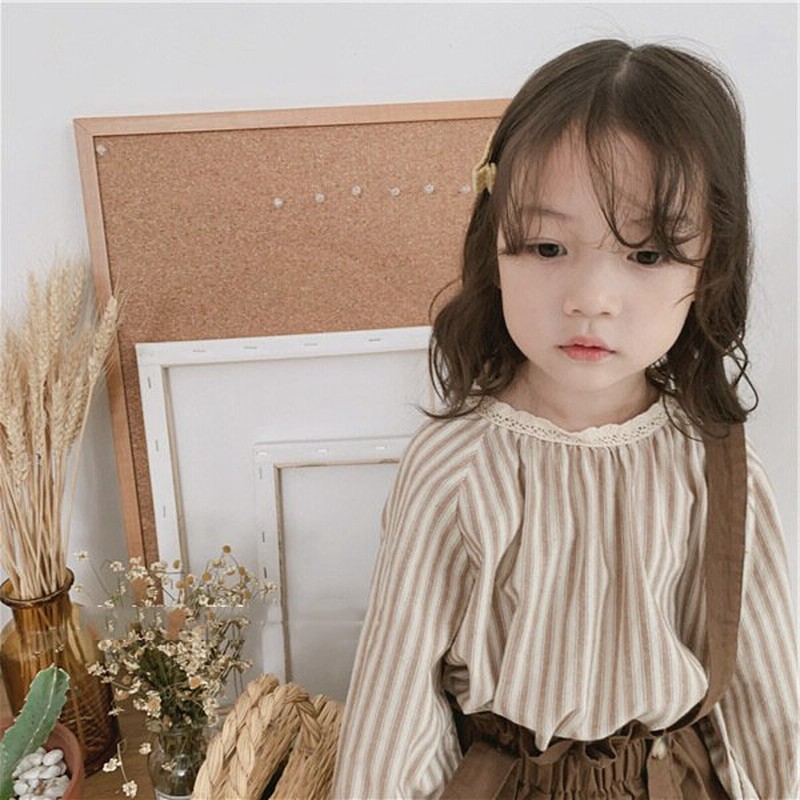 即納 韓国 子供服 ブラウス 子ども服 キッズ服 プルオーバーブラウス ストライプ シャツ ブラウス 長袖 春 夏 秋 女の子 フォーマル 通販 Lineポイント最大0 5 Get Lineショッピング