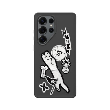 Galaxy S25 Ultra SolidSuit 黑 - Abei - Mask Fam貼紙大集合