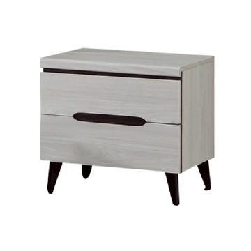 ASSARI-星螢床邊櫃(寬50x深40x高49cm)灰色