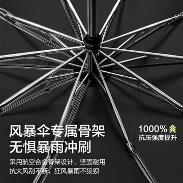 全自動雨傘男女折疊大號結實晴雨兩用防曬紫外線遮太陽傘車載893  【雨季必備】