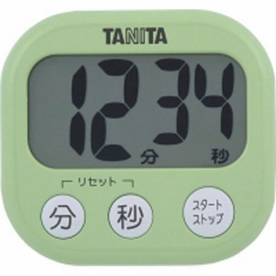 TANITA タニタ でか見えタイマー TD-384 ピスタチオグリーン