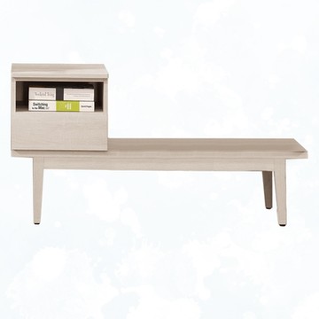 文創集 芙娜4尺單櫃坐鞋椅組合-120x40x61.7cm免組