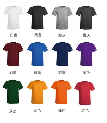 【毒】Champion T425 高磅數6.1oz 素T 基本 刺繡Logo 男女款 (12色)【APP下單10%回饋】
