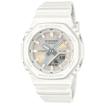 CASIO G-SHOCK 八角錶殼 閃耀光澤 雙顯腕錶 錶 手錶 送禮 GMA-P2100PC-7A