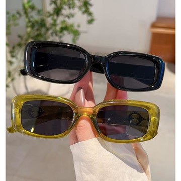 高顏值ins風方框潮流墨鏡女復古時尚辣妹街拍超A防紫外線太陽眼鏡