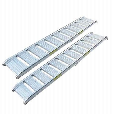 アルミブリッジ セット 210x30x最大積載 1.2t 農作業 農機 耕運機 草刈り機 積載 軽トラ 農機具 積み込み 農業 運搬車 シN直送