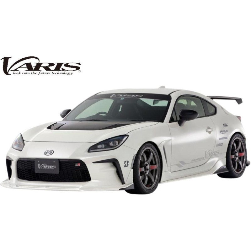 トヨタ 【M’s】 トヨタ GR86 ハチロク ZN8 前期 (2021y-) VARIS ARISING-1 S耐Ver. カーボン サイドスカートカバー 左右 バリス VATO-134