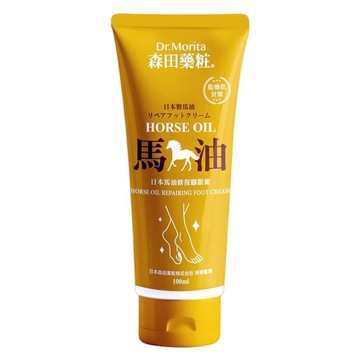 Dr.Morita 森田藥粧 日本馬油修復腳跟霜  1件  100ml  1入