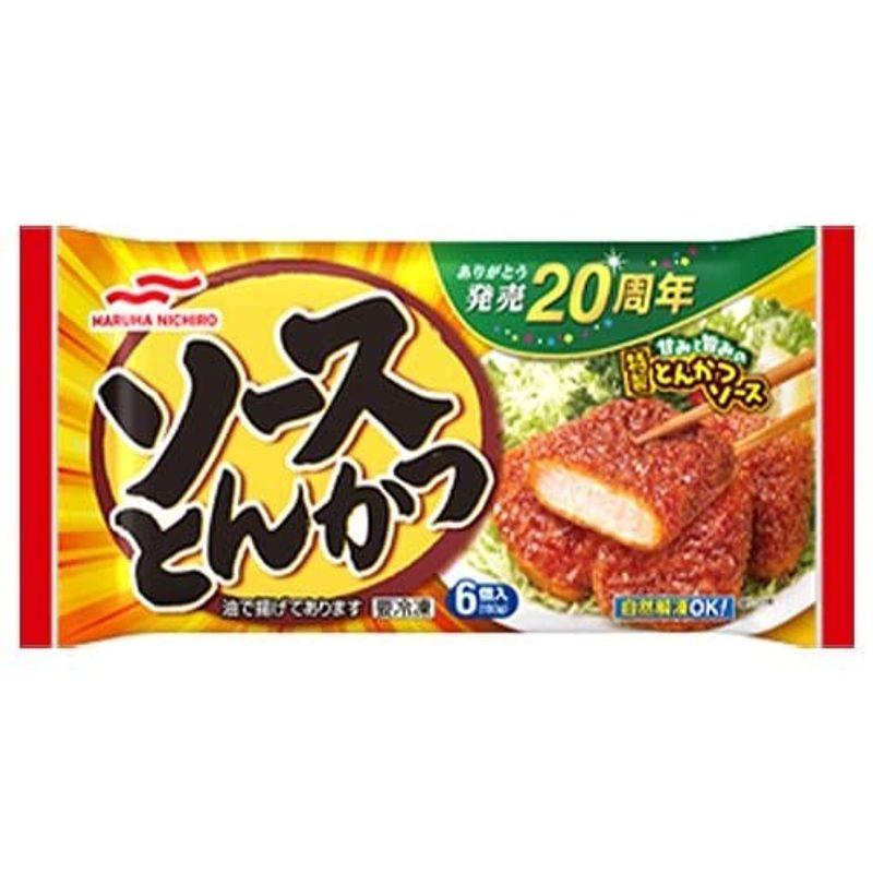 冷凍 12袋 ソーストンカツ 1袋 150g（6個入）× 12袋 マルハニチロ とんかつ 冷凍食品 お弁当おかず