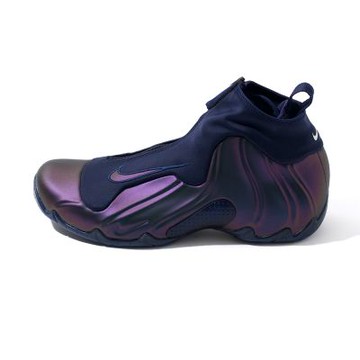 Nike Air Flightposite Qs 男鞋 藍色 Kidd 基德 拉鍊 太空鞋 休閒鞋 HJ4481-900