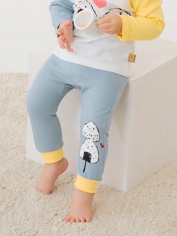 咖啡廳家族．飯糰好朋友寶寶高腰護肚褲