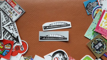 ( 橋 )Li-good - 防水貼紙、行李箱貼紙 NO.25