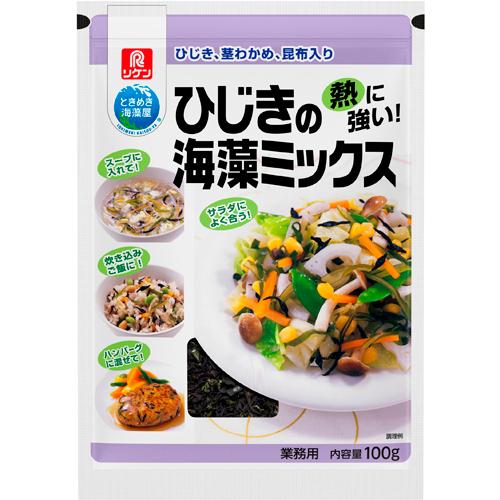 リケン　ひじきの海藻ミックス　100ｇ×10袋