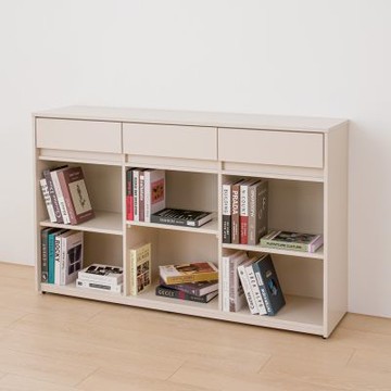 MUNA家居  萊米克5尺開放置物櫃/共三色   151.5X38X92.5cm