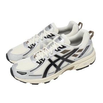 Asics 亞瑟士 休閒鞋 GEL-Venture 6 男鞋 女鞋 奶油白 銀黑 復古 戶外 1203A631100