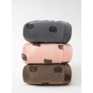 兒童冬季加絨褲寶寶保暖大屁屁褲男女童加厚休閑長褲卡通衛褲棉褲