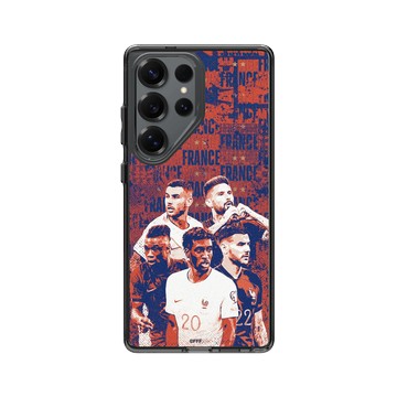 Galaxy S25 Ultra Clear 酷墨灰 - FFF - France National team - Pattern