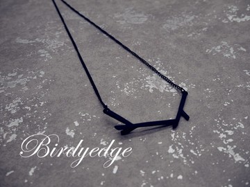 【BIRDYEDGE】 樹枝 文藝 復古 項鍊 男  項鍊 男女 項鍊