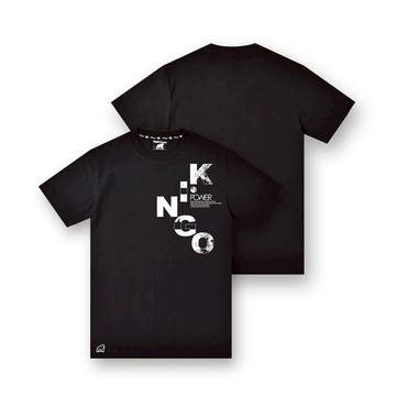 KINGO男款｜黑色印花T恤 511118｜官方直營