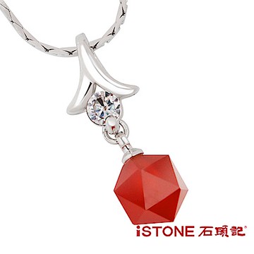 石頭記 紅瑪瑙項鍊 璀璨銀河