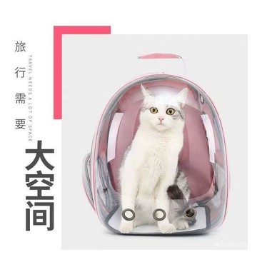 👜 卿選好物 👜網紅款一體透明貓咪外出包寵物背包狗狗背包便攜輕便出行貓咪包