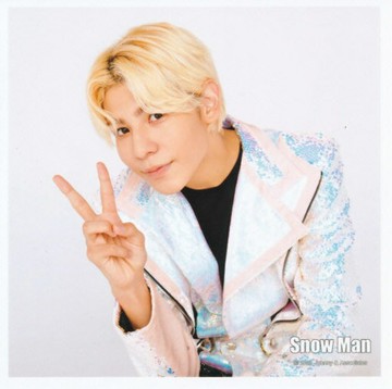 Snow Man/拉烏爾/尺寸(89 x 89)/Johnnys Countdown 2021-2022 Jumbo團扇>圖片