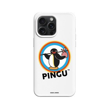 iPhone 15 Pro Max SolidX 白 - Pingu 企鵝家族 - 要跟我一起走嗎？