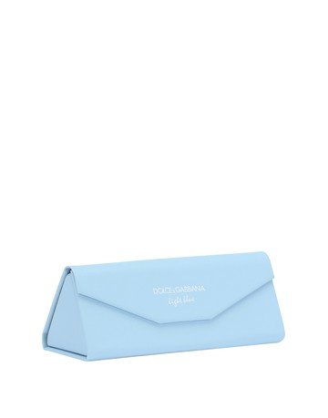 Dolce&Gabbana 淺藍太陽眼鏡盒 (盒損良品)