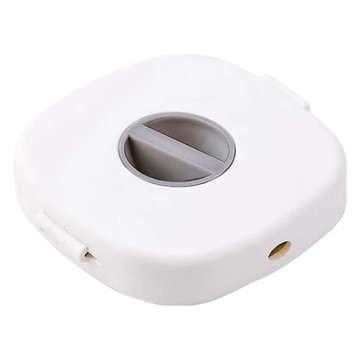 小麥購物 充電線收納盒 G639 25g  白色  4個