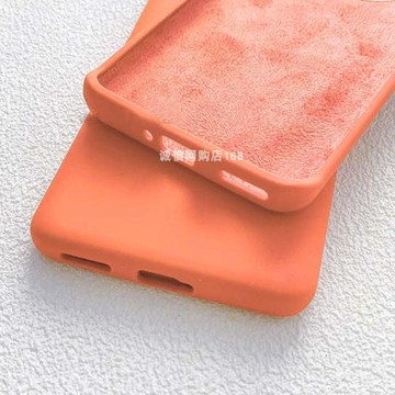 適用一加11手機殼OnePlus 13液態硅膠ACE2 Pro全包ACE5至尊版2V純色OPPO 1+12橙色ace3/10pro/13T/3V套9R/9RT